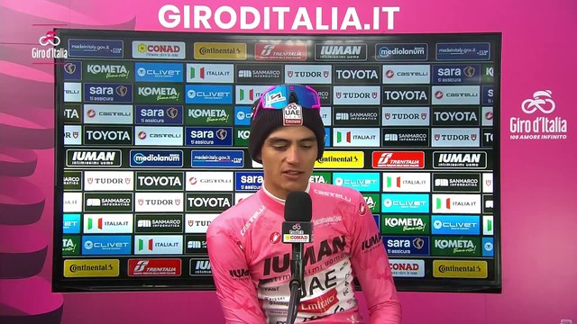 Cycling - Giro d'Italia 2025 - Isaac Del Toro : Juan Ayuso had a bad day... and I didn't have the best legs