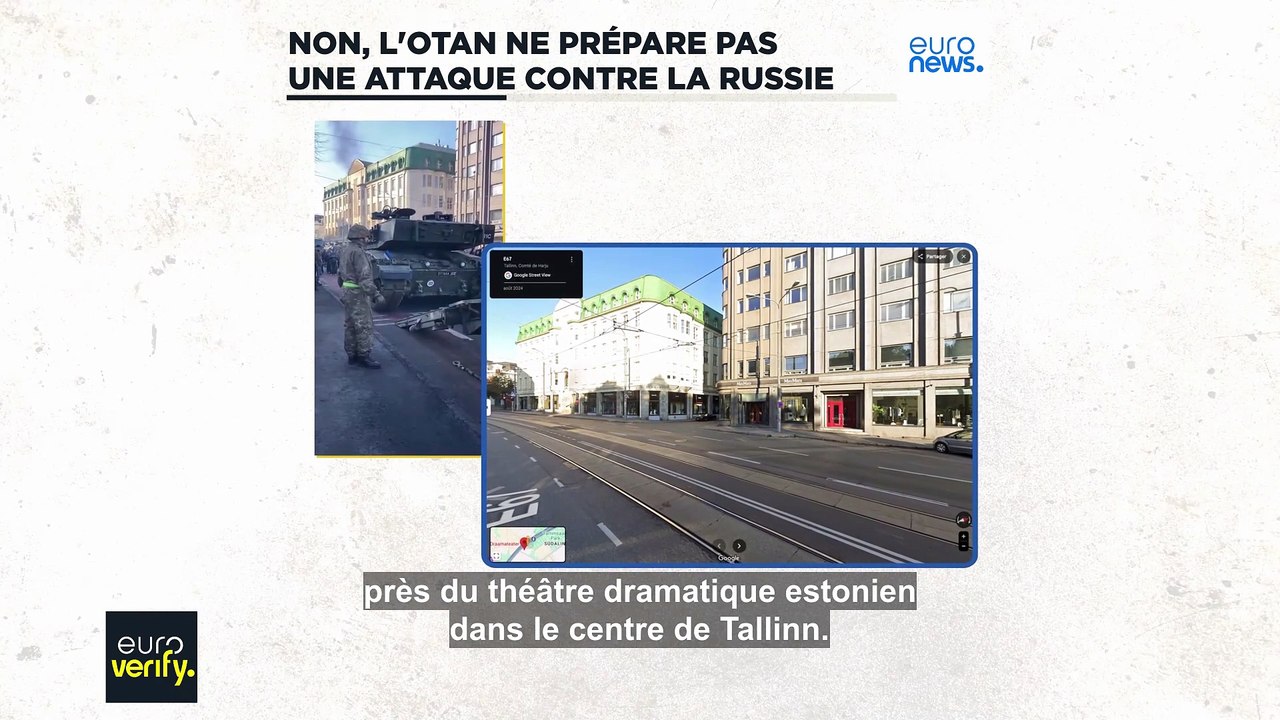 EuroVerify : non, les troupes de l'OTAN ne se préparent pas à attaquer la Russie depuis l'Estonie