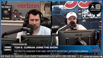 Jones & Keefe: Is Drake Maye ready to take over as a leader? Tom E. Curran joins the show