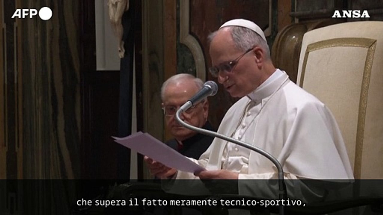 Papa Leone: "Se lo sport diventa business, diventa diseducativo"