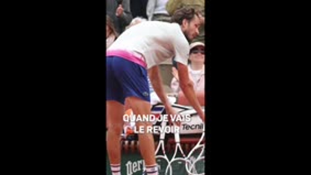 Roland-Garros - Medvedev zappe la poignée de main avec l'arbitre