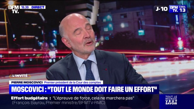 Pierre Moscovici (premier président de la Cour des comptes): La TVA n'est pas le plus juste des impôts