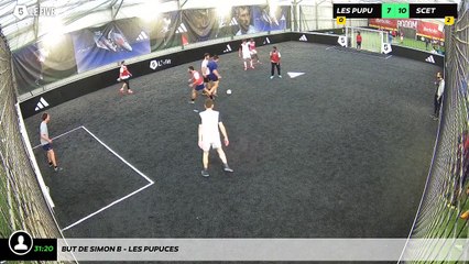 But de Simon B - Les Pupuces