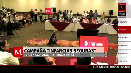 Evelyn Salgado lanza la campaña 'Infancias Seguras' para reforzar la protección infantil