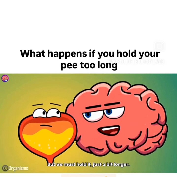When you hold your be pee?🤯😮🤔😱