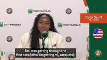 'I'll remember my racquets for next time' - Gauff jokes after overcoming racquet blunder to win