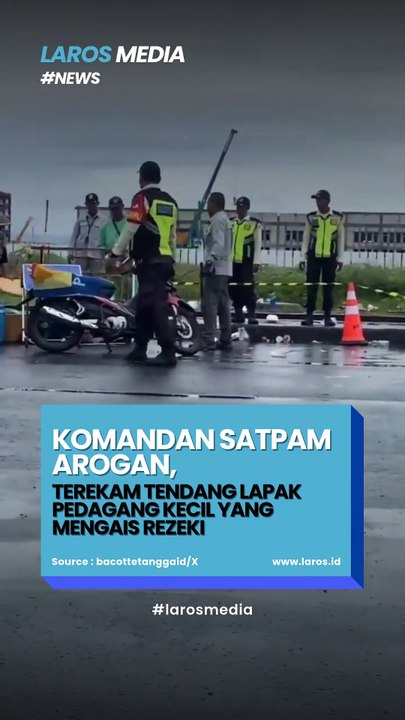 Komandan Satpam di Kendal Viral karena Arogansi terhadap Pedagang Kaki Lima
