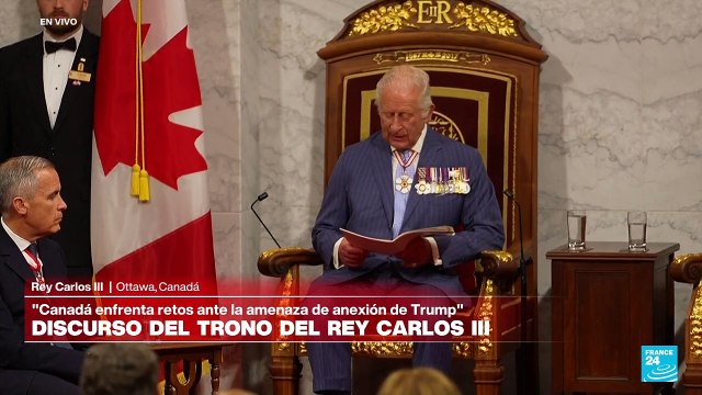 Rey Carlos III: Canadá enfrenta desafíos sin precedentes en nuestras vidas