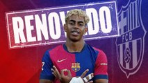 Lamine Yamal renueva con el Barça hasta 2031