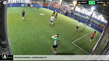 Faute de Anass A - United Goal Fc