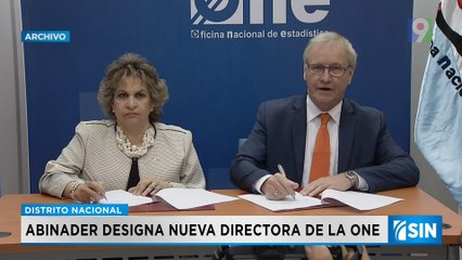 Abinader designa a Mildred Martínez Mejía como nueva directora de la ONE | Primera Emisión SIN