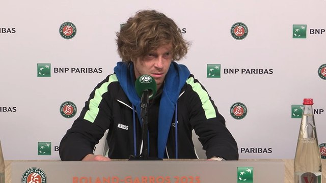 Roland-Garros 2025 : Andrey Rublev : Carlos Alcaraz et Jannik Sinner... les meilleurs après le Big 4