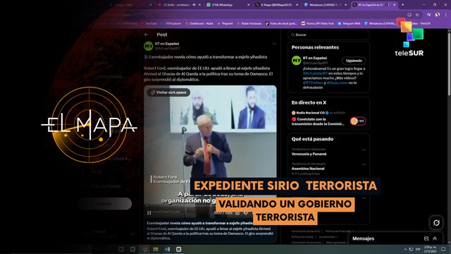Escala 27-05-25: Exembajador de Estados Unidos revelando cómo ayudó a transformar la política tras la toma de Ahmed Al Sharaa