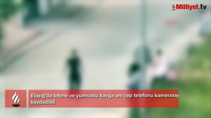 Elazığ'da iki grup arasında tekme ve yumruklu kavga