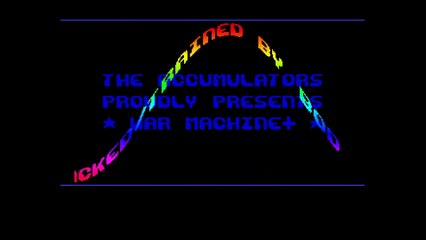 Amiga Cracktro War Machine by The Accumulators (1989)