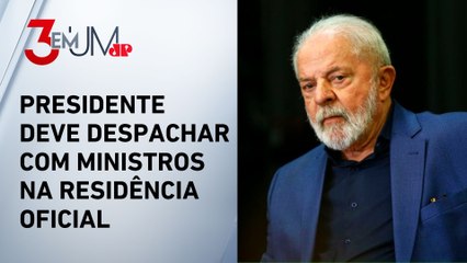 Lula está bem e permanece em repouso no Alvorada após crise de labirintite