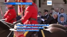 El rey Carlos se dirige al Parlamento canadiense en medio de las tensiones con EE.UU.