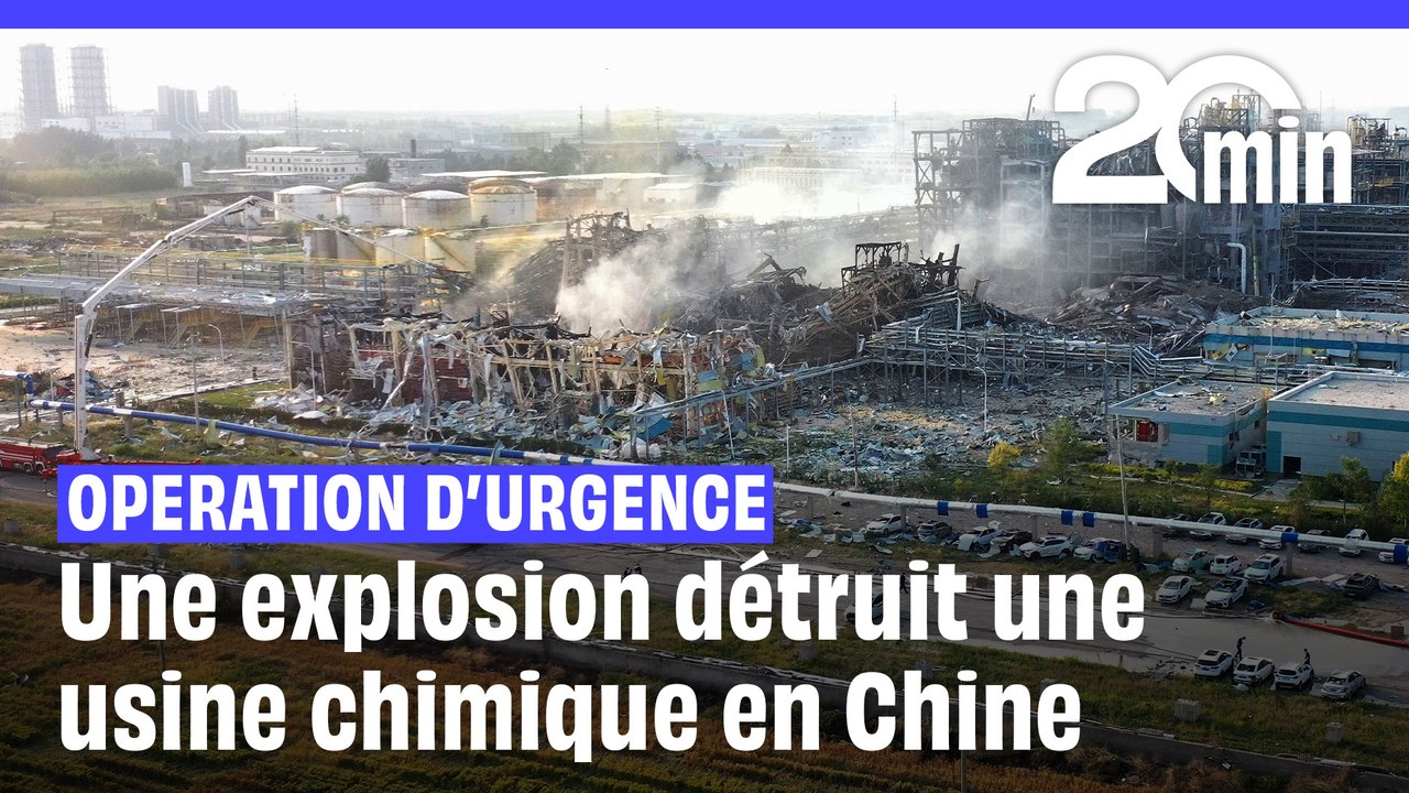 Une explosion détruit une usine chimique en Chine et fait au moins 5 morts