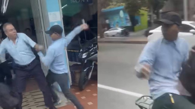 VIDEO | Adulto mayor fue apuñalado varias veces por un ladrón a plena luz del día