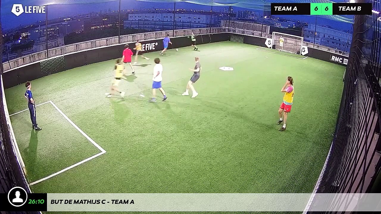 But de Mathijs C - Team A