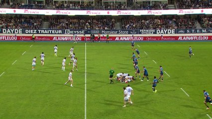 TOP 14 - Essai de Etienne FOURCADE (ASM) - Castres Olympique - ASM Clermont