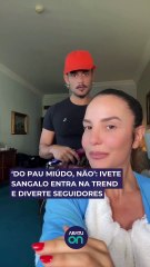 'Do Pau Miúdo, não': Ivete Sangalo entra na trend e diverte seguidores