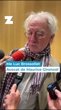 Me Luc Brossollet, avocat de Maurice Gironcel