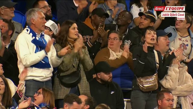 Les larmes de Djibril Cissé - Foot - Jubilé Djibril Cissé