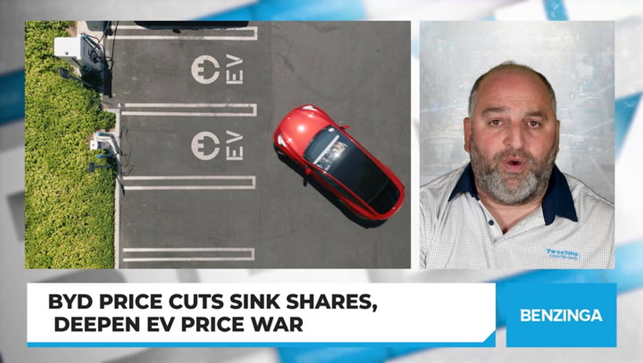BYD Price Cuts Sink Shares, Deepens EV Price War