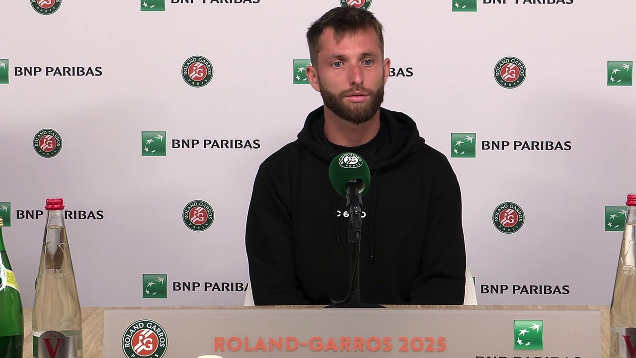 Roland-Garros 2025 - Corentin Moutet : "Je vais...