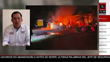 Incendian camioneta y casa de campaña de candidato de Morena en Jilotepec, Veracruz