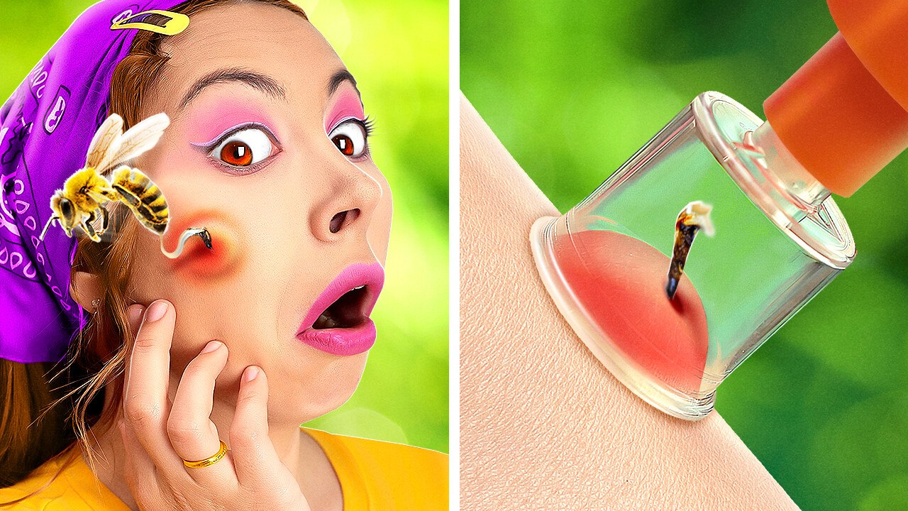 Stay Fresh While Camping! 🏕️✨ DIY Toothbrush + Toothpaste Gadget! 🌿