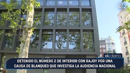 Detenido el número 2 de Interior con Rajoy por una causa de blanqueo que investiga la Audiencia Nacional