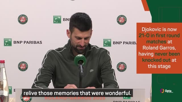Djokovic 'satisfied' and 'content' with first round win