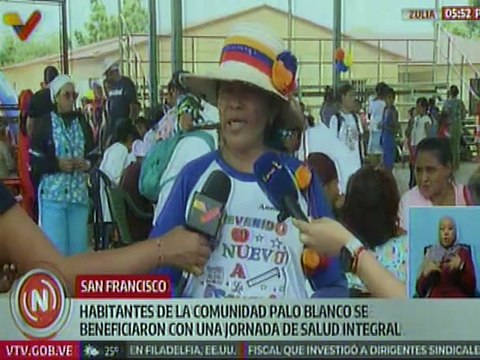 Zulia | Habitantes de la comunidad Palo Blanco fueron beneficiados con jornada de salud integral