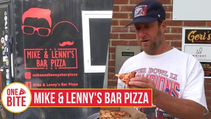 Barstool Pizza Review - Mike & Lenny's Bar Pizza (Walpole, MA)