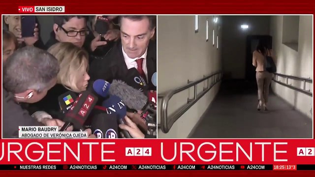 A24.com - 🔴VERÓNICA OJEDA： ＂ESTOY DEVASTADA PERO SI TENGO QUE DECLARAR OTRA VEZ...