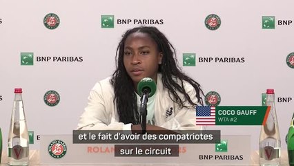 Roland-Garros - Gauff : "Génial d'être l'une des héritières de Serena"