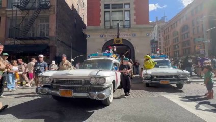 Ghostbusters Day 2024 - New York, Hook & Ladder 8 - 40th anniversary of the 80's cult classic movie