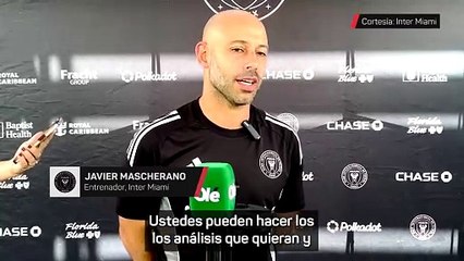 Mascherano, sobre Luis Suárez: "El club decidió ir hacia un proyecto y tenemos que adaptarnos"