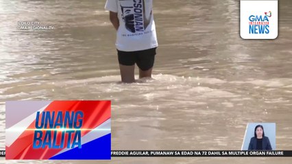 Ilang bahagi ng Visayas at Mindanao, nalubog sa baha dahil sa malakas na ulan | Unang Balita