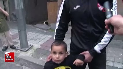 İstanbul Bağcılar'da otomobilin çarptığı çocuk yaralandı