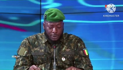 Décret du Président de la Transition général Mamadi Doumbouya
