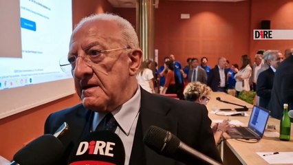 Napoli - ACQUA. DE LUCA: COMPLETARE RETE IDRICA, CAMPANIA UNICA CON PIANO PER AUTONOMIA   (27.05.25)