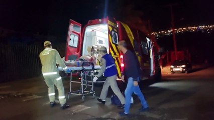 Homem sofre queda em imóvel no Bairro Brasília em Cascavel