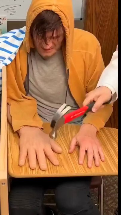 When illusion overcomes the brain 😲🔨
