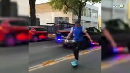 No mandaremos a patrullar a policías con resorteras; Lemus defiende compra de Cybertrucks