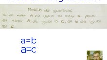 Sistema de Ecuaciomes - Metodo de Igualación(Miranda Camila)