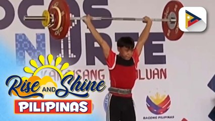 Pamangkin ni Hidilyn Diaz, nakasungkit ng gintong medalya sa Palarong Pambansa