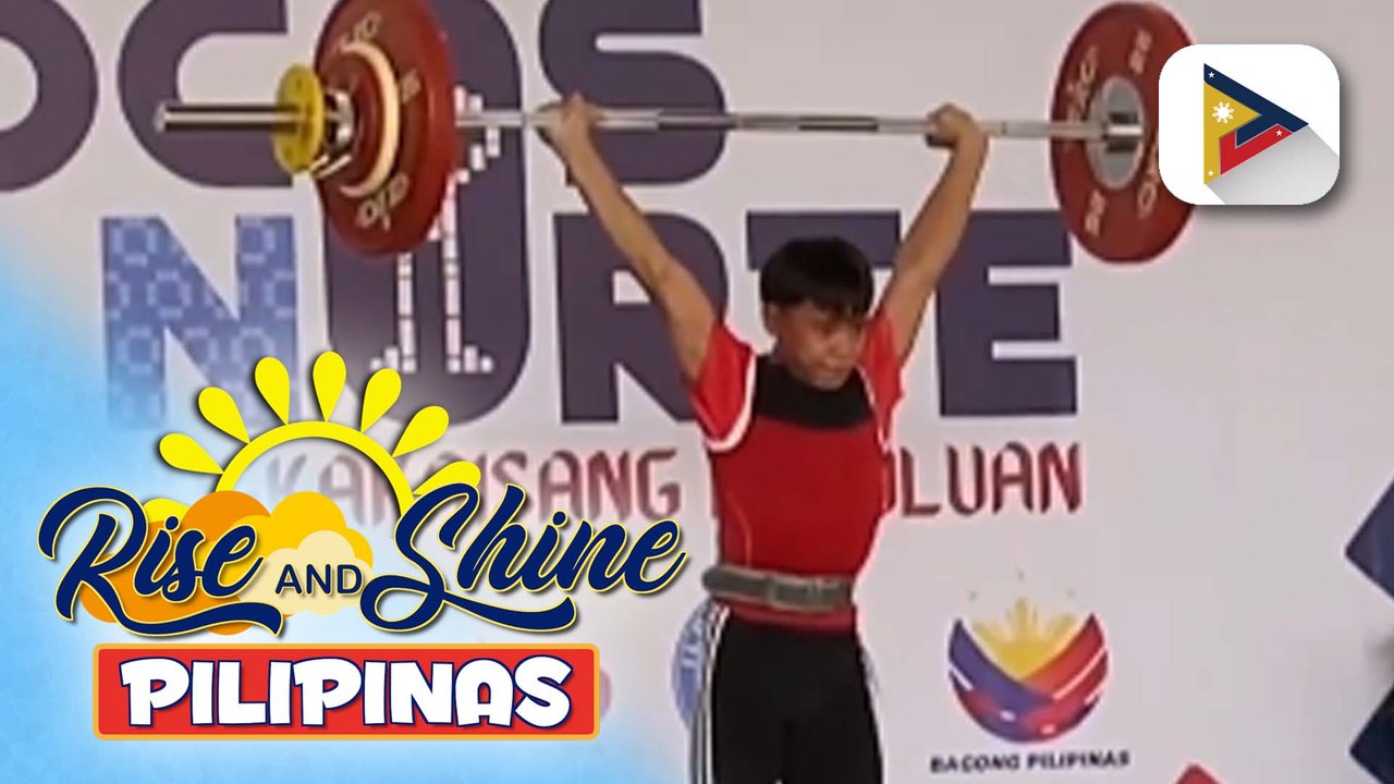 Pamangkin ni Hidilyn Diaz, nakasungkit ng gintong medalya sa Palarong Pambansa